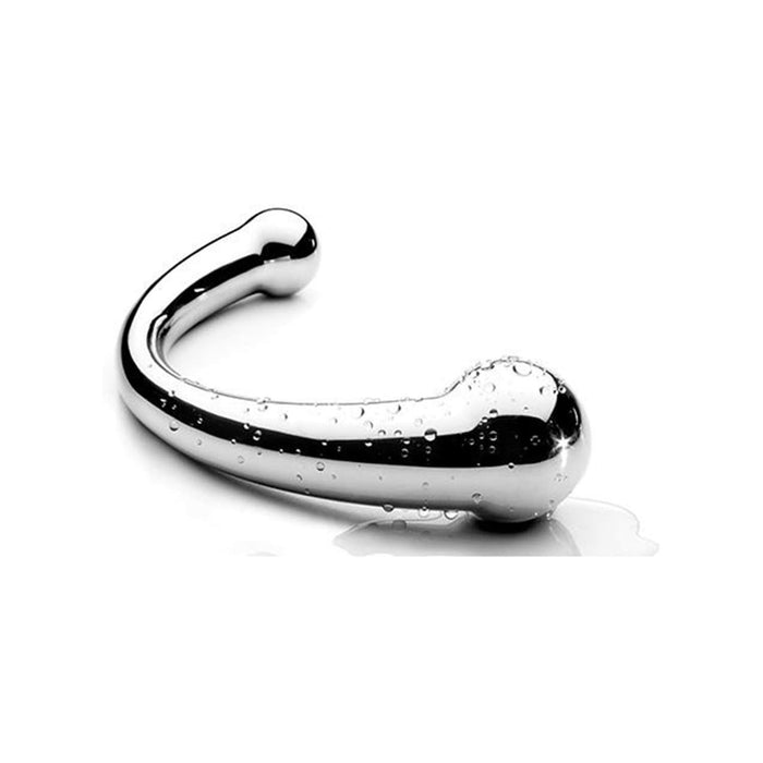 Poliruotas Plieno G-taško Ir Prostatos Masažuoklis, Ergonomiškas Ir Tvirtas