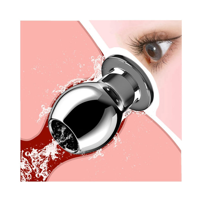 Hollow Metal Anal Plug for Couples - Comfortable Anal and Vaginal Expander