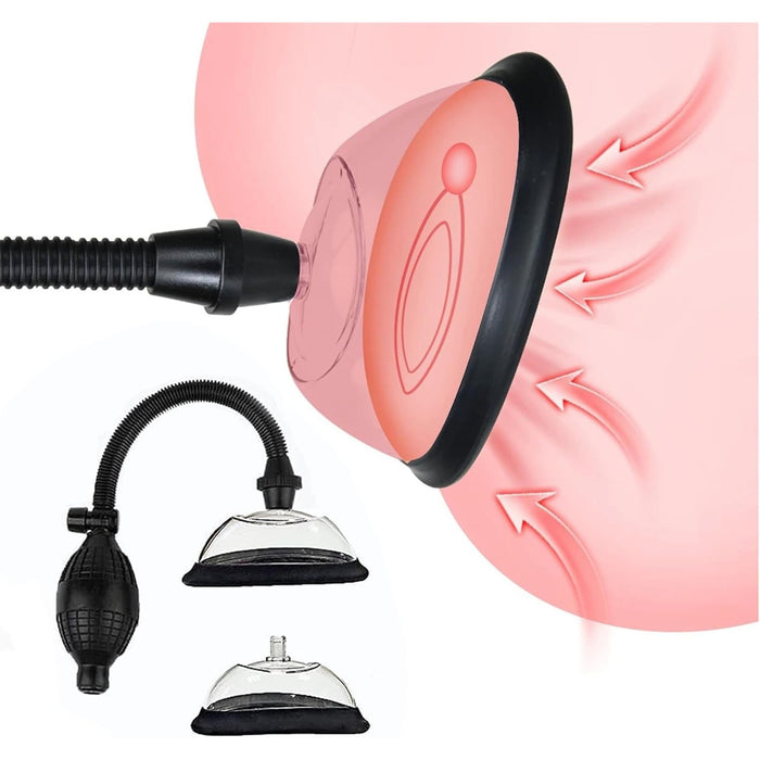 Elegant clitoral pump with strong attachment – ​​2 sizes for women