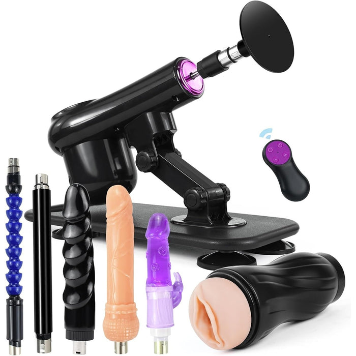 Automatinė sekso mašina su reguliuojamu kampu ir nuotolinio valdymo pultu moterims ir vyrams