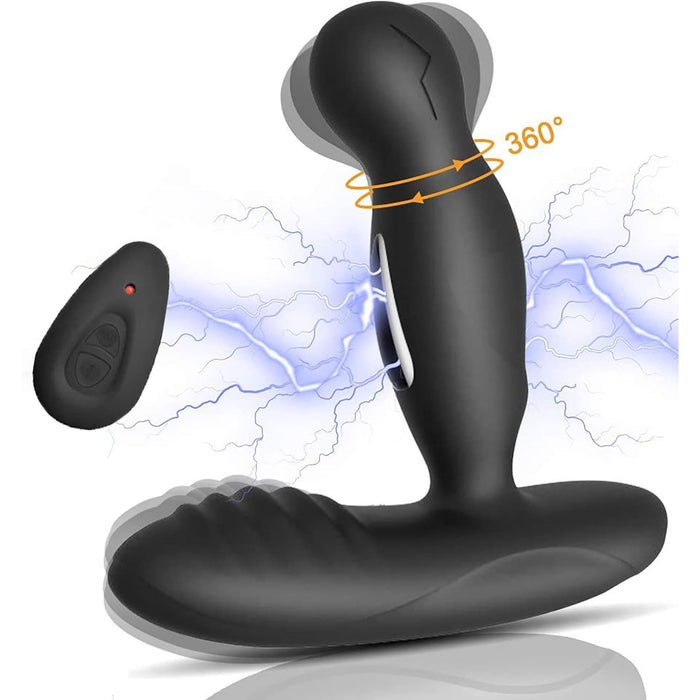 Anal vibrator with 16 vibration and 3 pulse modes, stimulates the prostate point and G-spot
