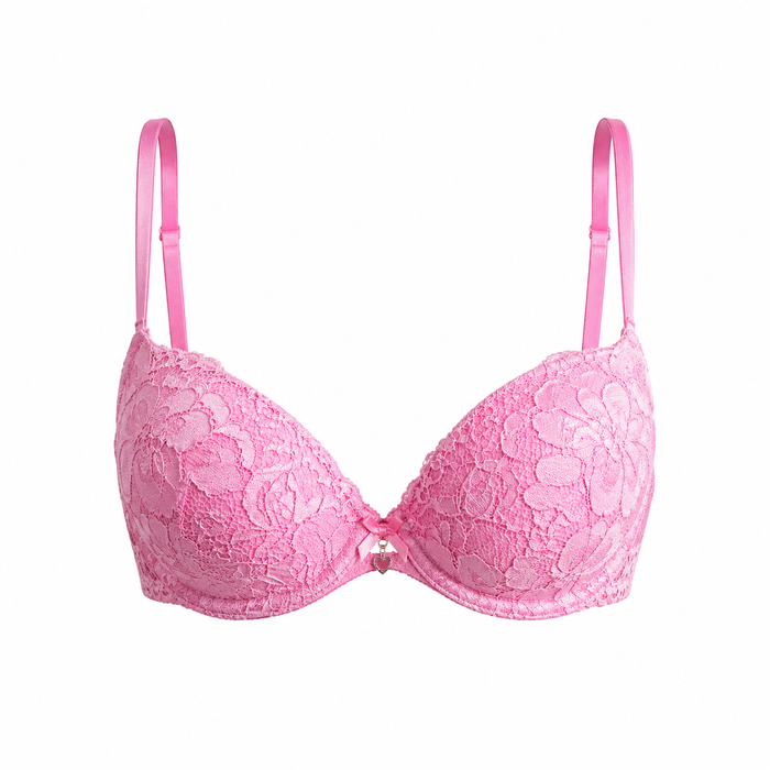 BACI Lingerie pink push-up bra