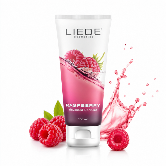 Love Lubricant Raspberry – lubrikantas, vandens pagrindo, aviečių skonio, 100 ml