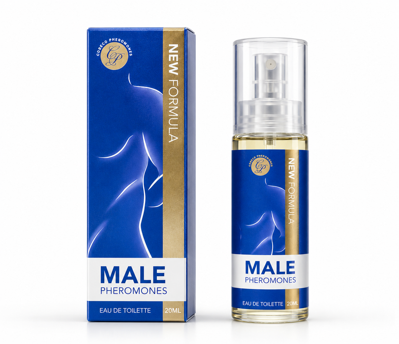 „Male Pheromones“ – vyriški feromoniniai kvepalai (Eau de Toilette, 20 ml)