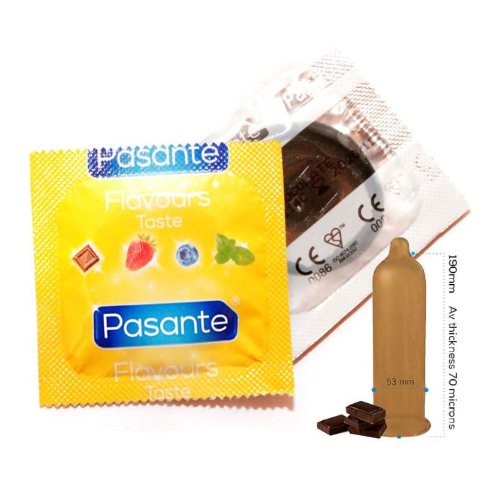 Prezervatyvai Pasante Taste Chocolate 1 vnt.