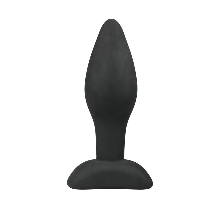 Easytoys Black Silicone analinis kaištis, įvairių dydžių