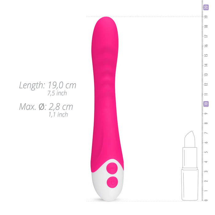 Easytoys Lunar Vibe rožinis G taško vibratorius