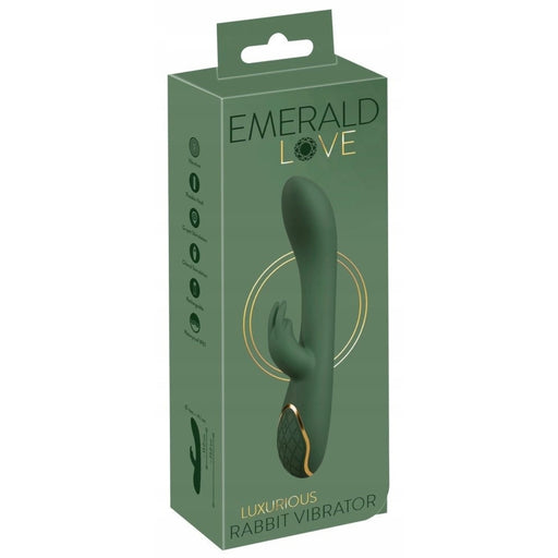 Emerald Love Luxurious Rabbit prabangus vibratorius
