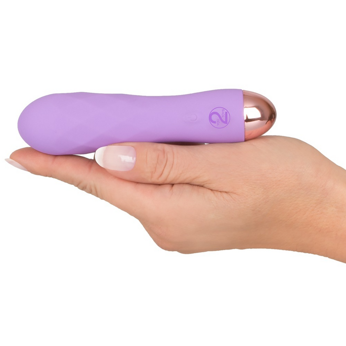 Cuties Mini Vibrator Purple 2.G – Compact mini vibrator 12.5 cm