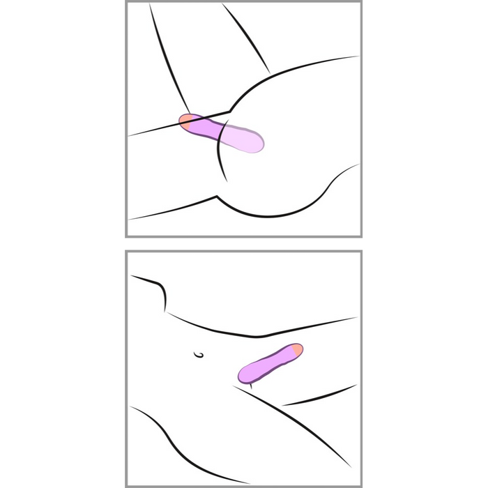 Cuties Mini Vibrator Purple 2.G – Compact mini vibrator 12.5 cm