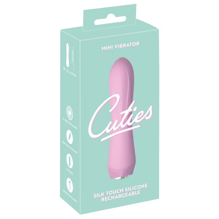 Cuties pink mini vaginal vibrator