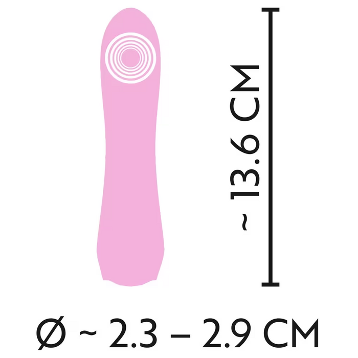 Cuties pink mini vaginal vibrator