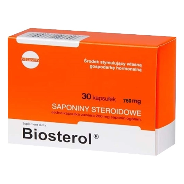 MEGABOL BIOSTEROL 750mg maisto papildas, 30 kaps. - Aistra