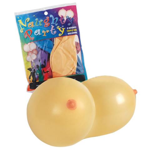 Naughty Party krūtinės formos balionai 1 vnt.