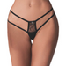 Obsessive Kelnaitės su juostele Tanga Arrowel Juodos sp., S/M