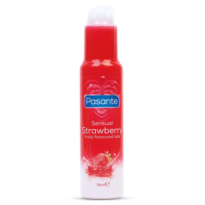 Pasante Sensual Strawberry oralinis lubrikantas 75ml