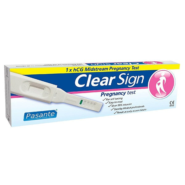Pasante Clear Sign pieštukinis nėštumo testas 1 vnt.
