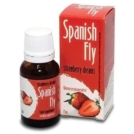 Spanish Fly Strawberry Dreams stimuliantas Jam  ir Jai, 15ml