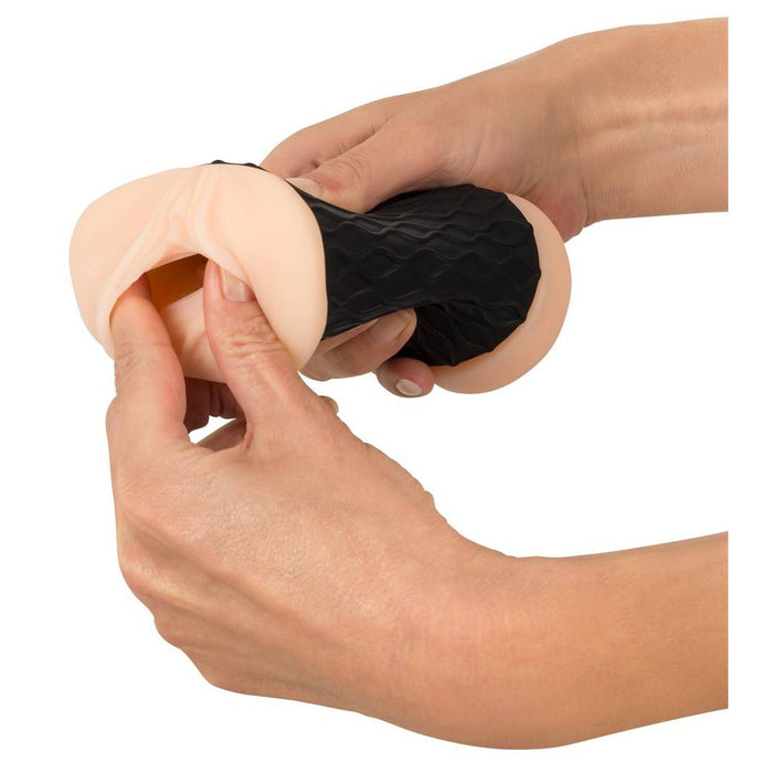 Skin Pussy & Ass dviejų galų masturbatorius