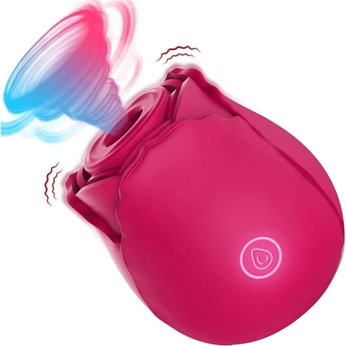 Klitorio siurblys su 10 režimų vibracija ir USB įkrovimu, 6.6 cm ilgio