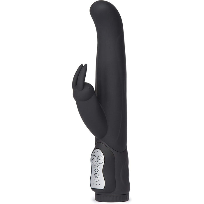 Powerful 14 cm rabbit-shaped G-spot vibrator with clitoral stimulation