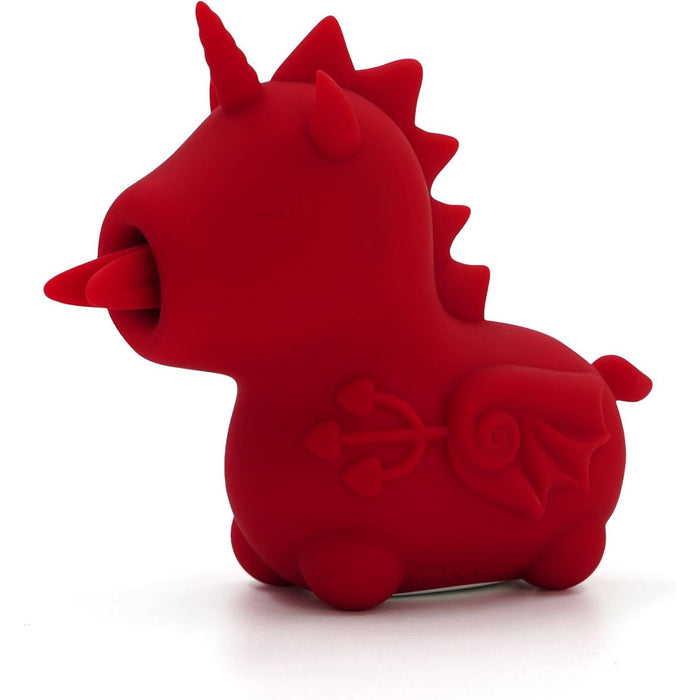 Blaze Diablo Auflegevibrator with two soft tongue functions and 10 vibration modes