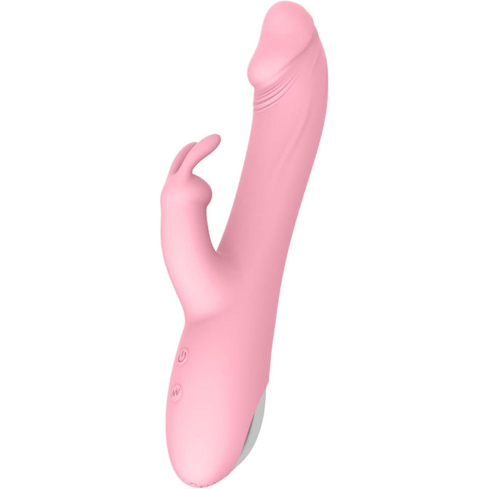 3-in-1 Vibratorius su Klitories Stimulacija ir 10 Vibracijos Režimų