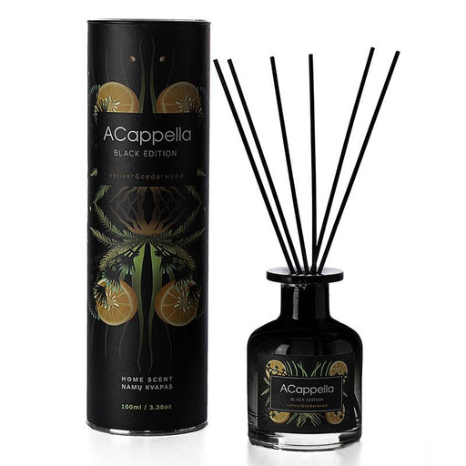 ACappella Vetiver & Cedarwood namų kvapas su lazdelėmis 100 ml - Aromika