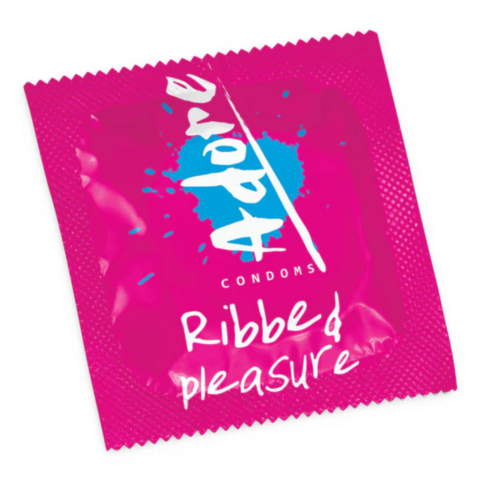 Adore Ribbed Pleasure stimuliuojantys prezervatyvai