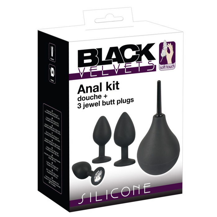 Black Velvets anal pleasure set 