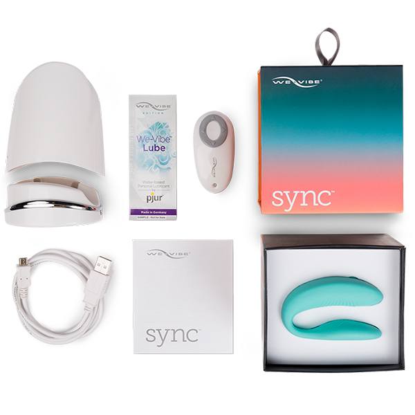 We-Vibe Sync Aqua poros vibratorius