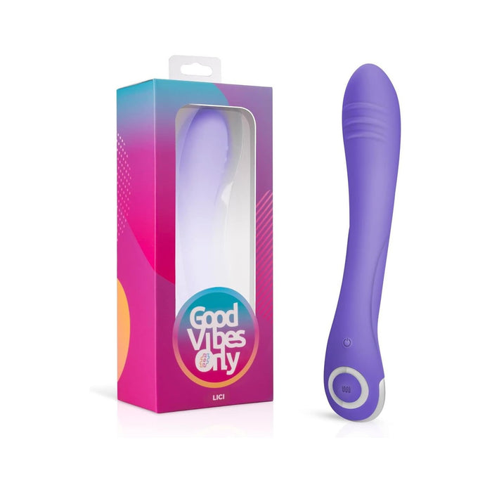 Lici – waterproof, rechargeable massager with 10 vibration modes