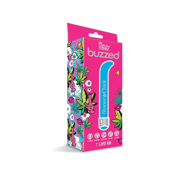 Blazing Beauty G-spot vibrator – thin, quiet and with a curved tip