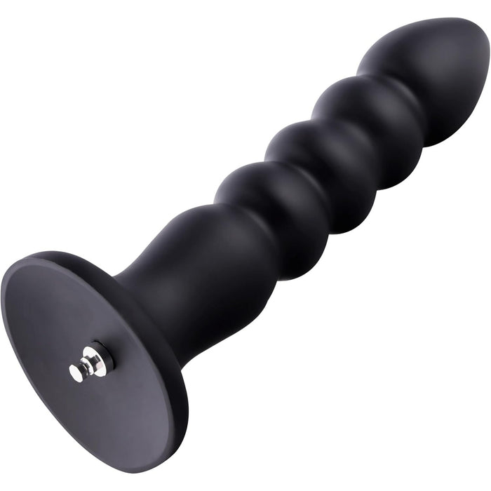 Large 27.9 cm silicone dildo with three smooth balls and a strong attachment leg