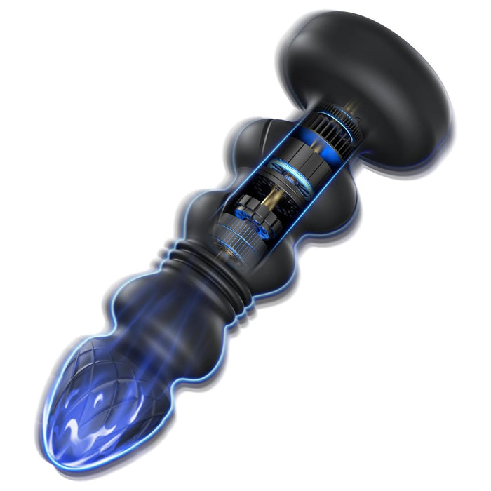 10-mode anal vibrator with pulse function and remote control Aistra 10-mode anal vibrator with pulse function and remote control Aistra