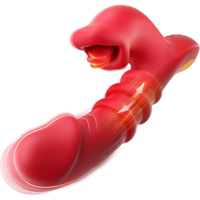 Inovatyvus vibratorius moterims su dviem orgazmo funkcijomis ir interaktyvia programa