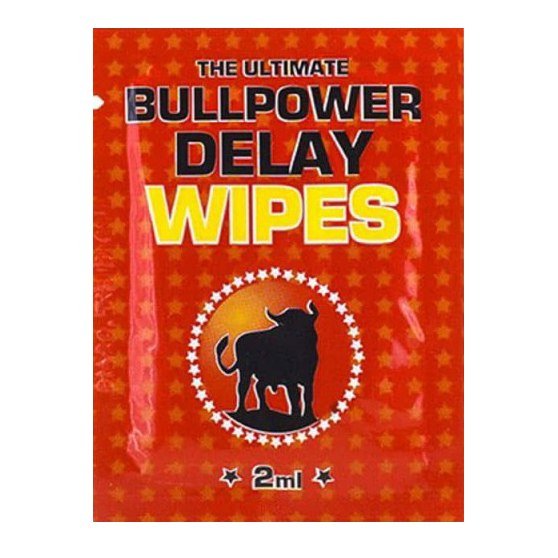 Bull Power Delay Wipes ejakuliaciją atitolinantis gelis 2ml - Cobeco Pharma