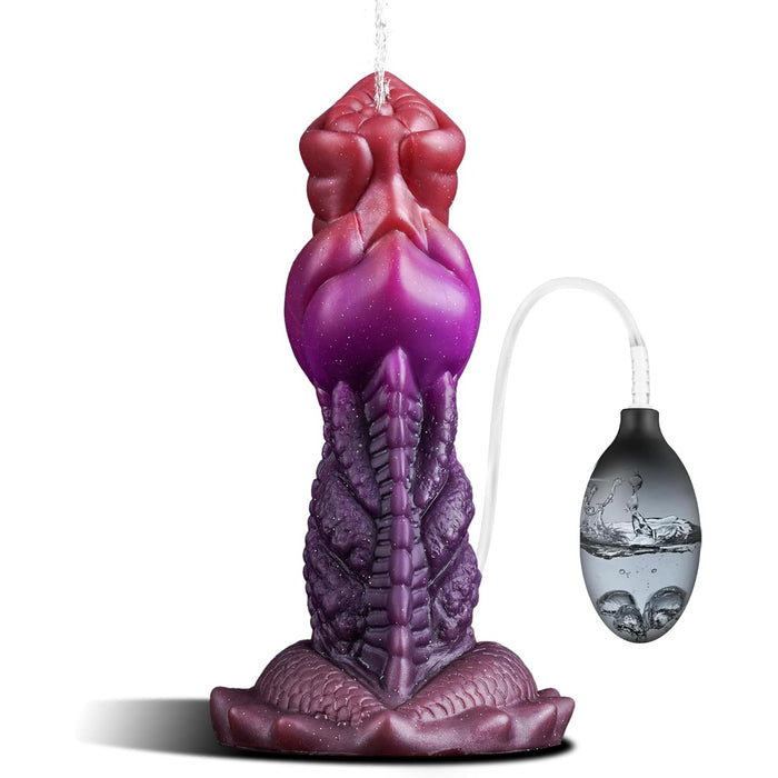 Fantastic Squirting Dragon Shape Dildo with Secure Suction Base