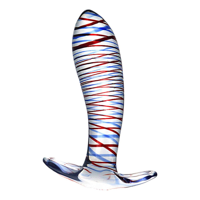 SM Analinis kaištis 35mm skersmens – lankstus ir skaidrus analinis dildas