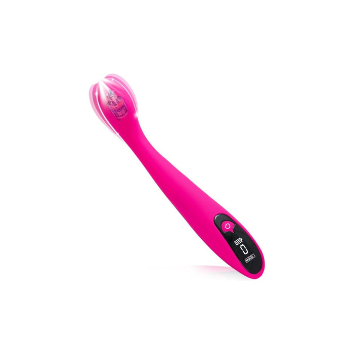 Thumb vibrator for you with LCD display and 9 vibration modes from silicone