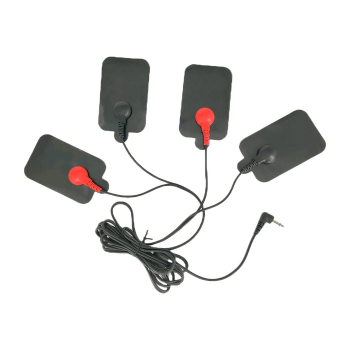 Elektrostimuliacijos Rinkinys su 4 Lipdukais – Seksualinė Elektrinė Stimulacija