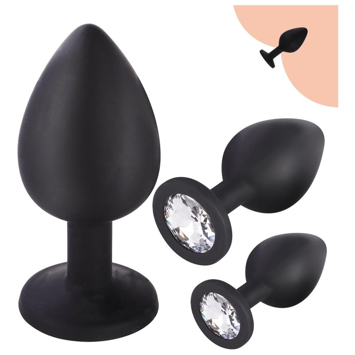 Silicone Anal Plug Set – Aeroforma Set of Three Sizes