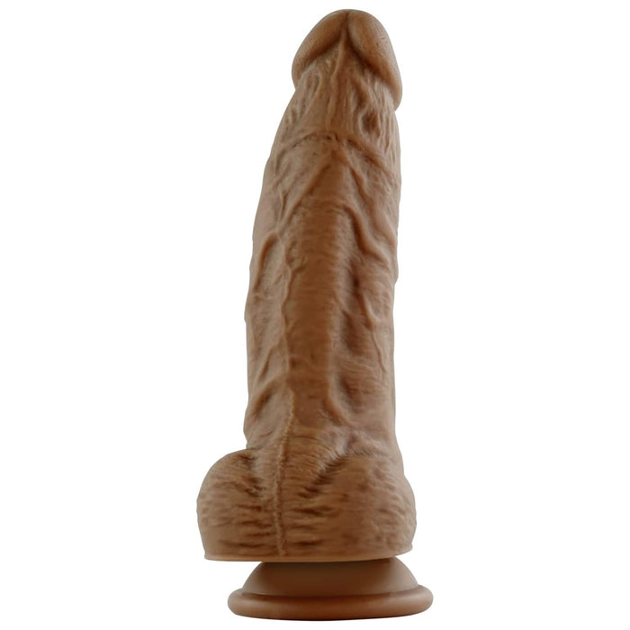 Realistic dildo with strong suction base for perfect play