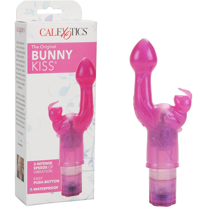 "The Original" Bunny Kiss - vibrating clitoral stimulator, pink