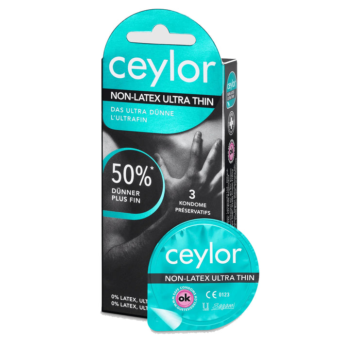 Ceylor Non-Latex prezervatyvai be latekso 1 vnt.