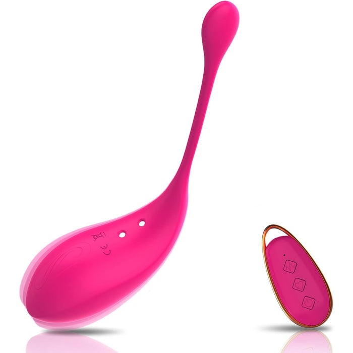 Anal vibrator with 12 vibration modes and remote control