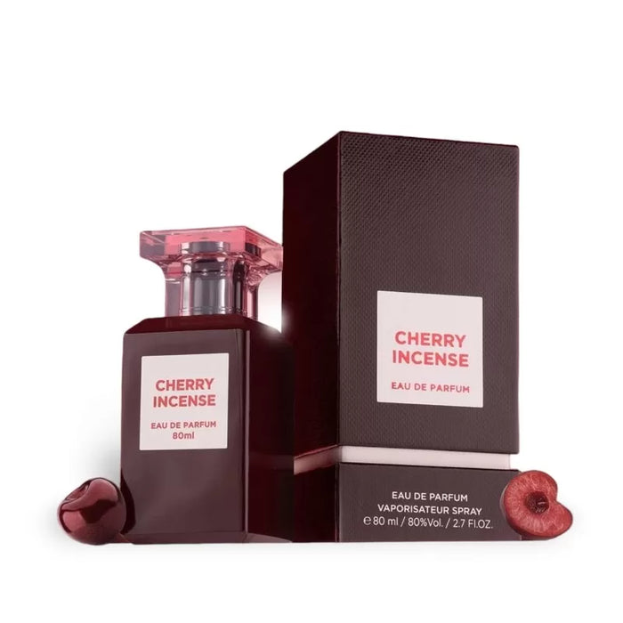 Cherry Incense Fragrance World - Unisex kvepalai | Įkvėpti Tom Ford Cherry Smoke 80ml