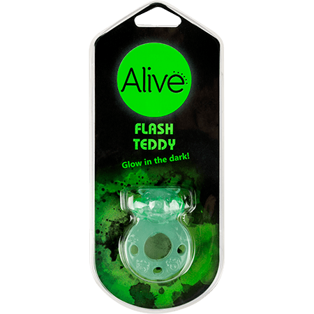 Alive Flash Teddy švytintis vibruojantis penio žiedas