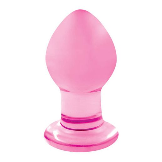 Crystal pink glass anal plug Aistra Crystal pink glass anal plug Aistra