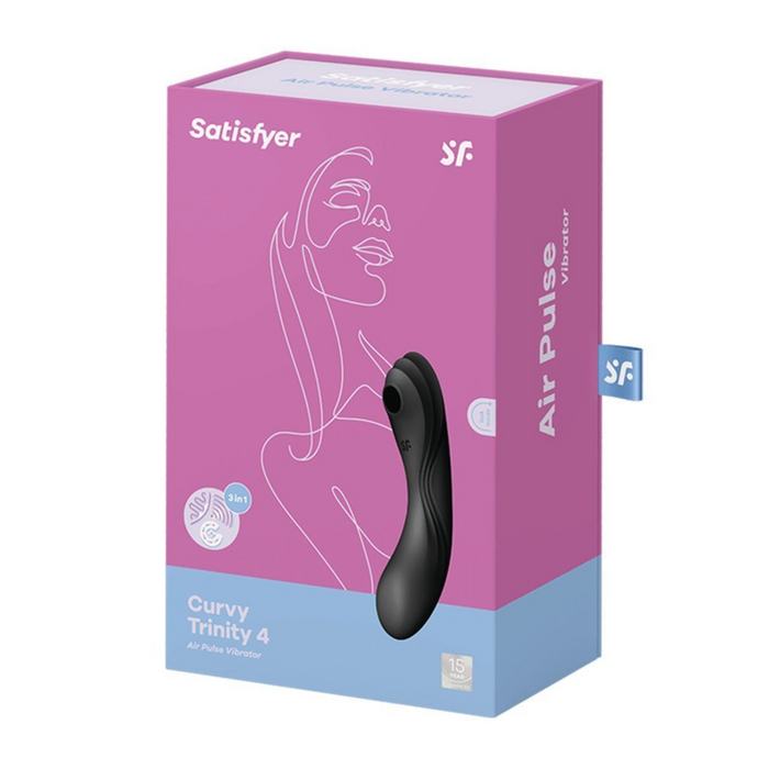 Satisfyer Curvy Trinity 4 klitorio stimuliatorius